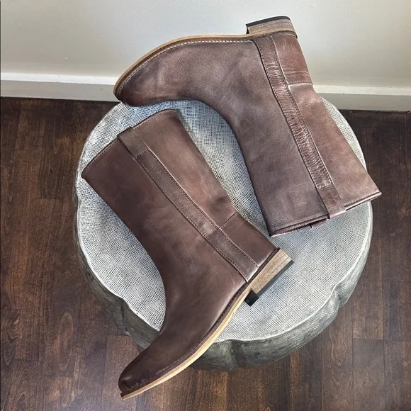 Ivylee Copenhagen ~Handmade Dark Brown Simone Mid-Calf Boots in size 7.5- 8 - Picture 9 of 16